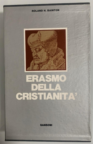 Portada del libro de ERASMO DELLA CRISTIANITÀ