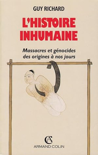 Portada del libro de L'Histoire inhumaine