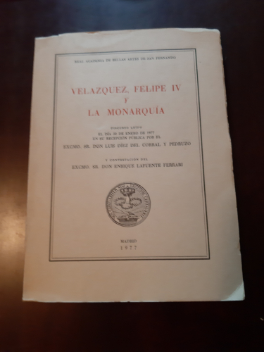 Portada del libro de VELÁZQUEZ, FELIPE IV Y LA MONARQUÍA