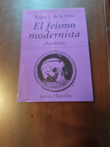 Portada del libro de El feísmo modernista (Antología)