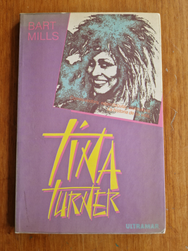 Portada del libro de Tina Turner. 1ª edición