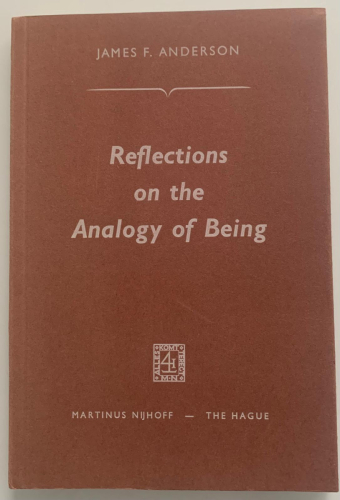 Portada del libro de REFLECTIONS ON THE ANALOGY OF BEING