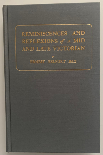 Portada del libro de REMINISCENCES AND REFLEXIONS OF A MID AND LATE VICTORIAN