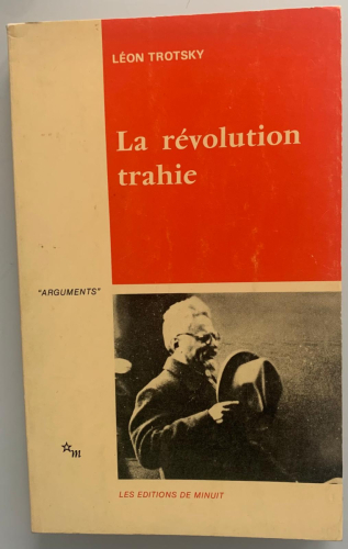 Portada del libro de LA RÉVOLUTION TRAHIE