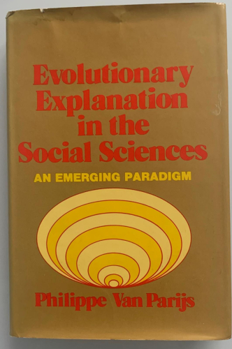 Portada del libro de EVOLUTIONARY EXPLANATION IN THE SOCIAL SCIENCES