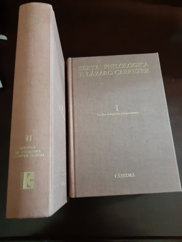 Portada del libro de SERTA PHILOLOGICA Tomo I: Natalem diem sexagesimum celebranti dicata. Estudios de lingüstica y lengua...