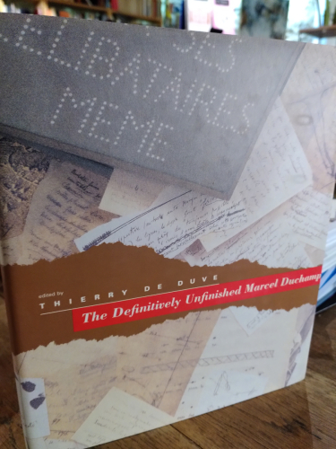 Portada del libro de The Definitely Unfinished Marcel Duchamp