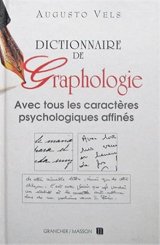 Portada del libro de DICTIONNAIRE DE GRAPHOLOGIE