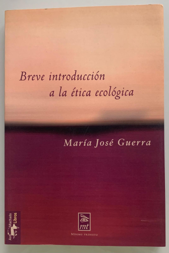 Portada del libro de BREVE INTRODUCCIÓN A LA ÉTICA ECOLÓGICA