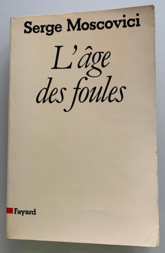 Portada del libro de L'ÂGE DES FOULES