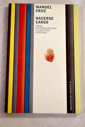 Portada del libro de HACERSE CARGO. SOBRE LA RESPONSABILIDAD E IDENTIDAD PERSONAL