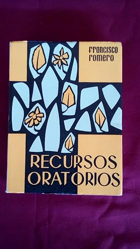 Portada del libro de RECURSOS ORATORIOS - TOMO II