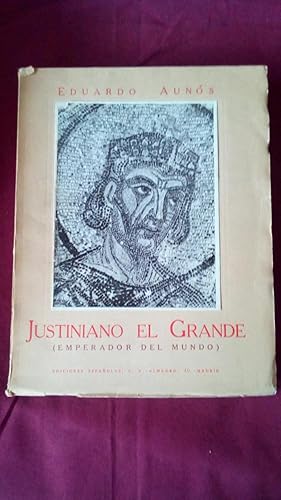 Portada del libro de JUSTINIANO EL GRANDE (EMPERADOR DEL MUNDO)