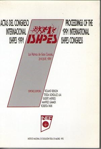 Portada del libro de ACTAS DEL CONGRESO INTERNACIONAL ISHPES 1991