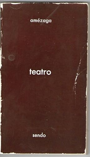 Portada del libro de TEATRO