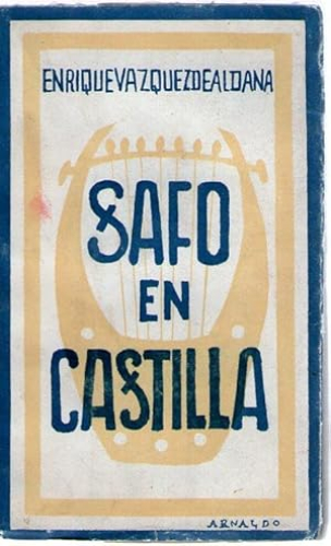 Portada del libro de SAFO EN CASTILLA