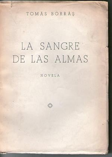 Portada del libro de SANGRE DE LAS ALMAS, LA