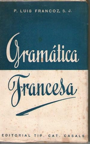 Portada del libro de GRAMATICA FRANCESA