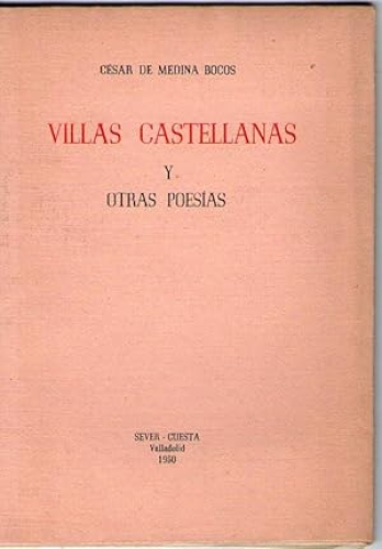 Portada del libro de VILLAS CASTELLANAS Y OTRAS POESIAS