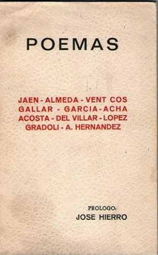 Portada del libro de POEMAS