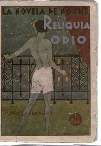 Portada del libro de RELIQUIA DE ODIO