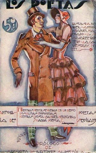 Portada del libro de LOS POETAS - ANTOLOGIA SEGUNDA - POETAS SEVILLANOS