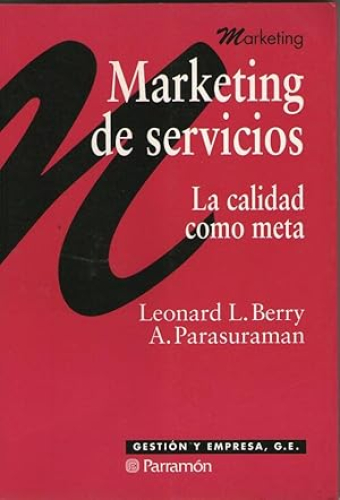 Portada del libro de MARKETING DE SERVICIOS - LA CALIDAD COMO META