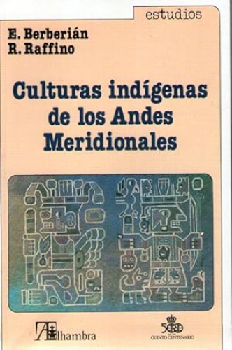 Portada del libro de CULTURAS INDIGENAS DE LOS ANDES MERIDIONALES