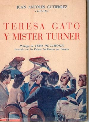 Portada del libro de TERESA GATO Y MISTER TURNER