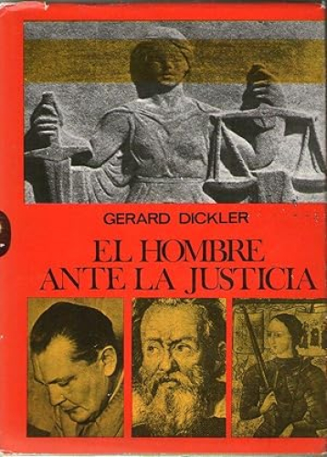 Portada del libro de HOMBRE ANTE LA JUSTICIA, EL