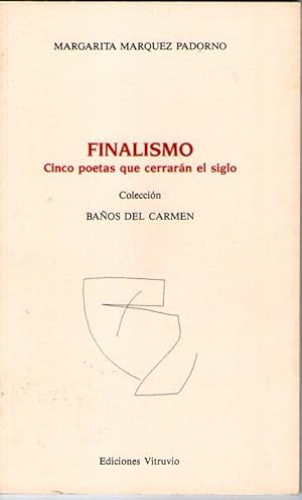 Portada del libro de FINALISMO - CINCO POETAS QUE CERRARAN EL SIGLO