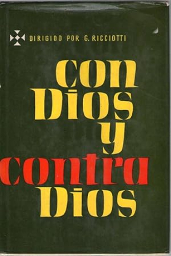 Portada del libro de CON DIOS Y CONTRA DIOS