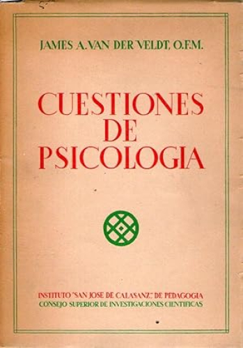 Portada del libro de CUESTIONES DE PSICOLOGIA