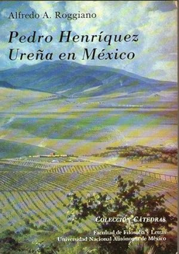 Portada del libro de PEDRO HENRIQUEZ UREÑA EN MEXICO