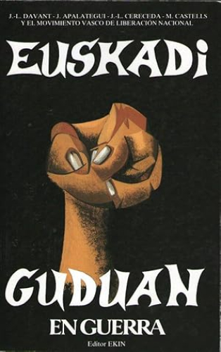 Portada del libro de EUSKADI GUDUAN EN GUERRA