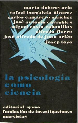 Portada del libro de PSICOLOGIA COMO CIENCIA, LA