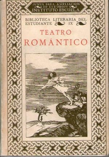 Portada del libro de TEATRO ROMANTICO