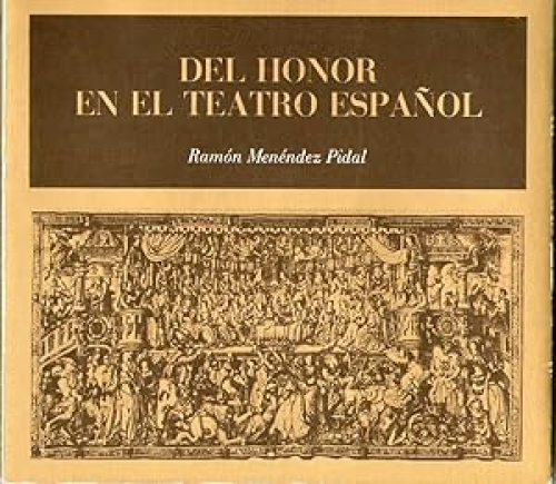 Portada del libro de DEL HONOR EN EL TEATRO ESPAÑOL