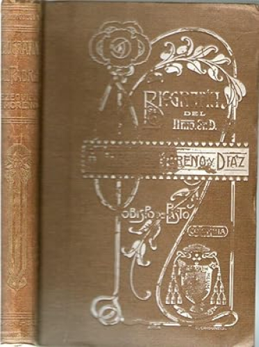 Portada del libro de BIOGRAFIA - FR. EZEQUIEL MORENO Y DIAZ - AGUSTINO RECOLETO Y OBISPO DE PASTO (COLOMBIA) MUERTO EN OPINION...