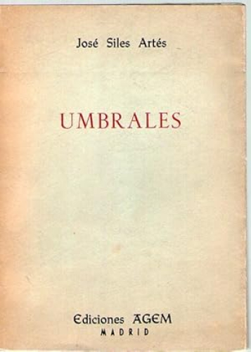 Portada del libro de UMBRALES (COLECCION DE CUENTOS)