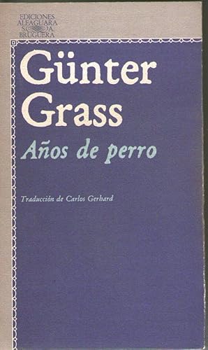 Portada del libro de AÑOS DE PERRO