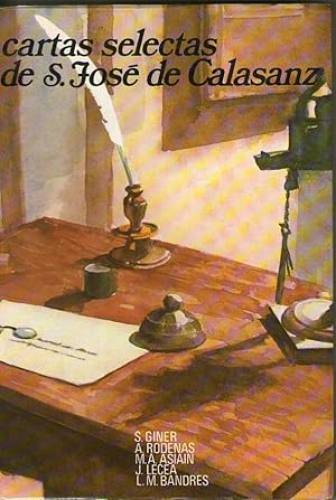 Portada del libro de CARTAS SELECTAS DE S. JOSE DE CALASANZ - VOLUMEN II 1633-1648