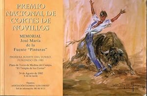 Portada del libro de PREMIO NACIONAL DE CORTES DE NOVILLOS - MEMORIAL JOSE MARIA DE LA FUENTE 