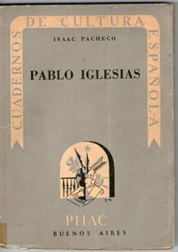 Portada del libro de PABLO IGLESIAS