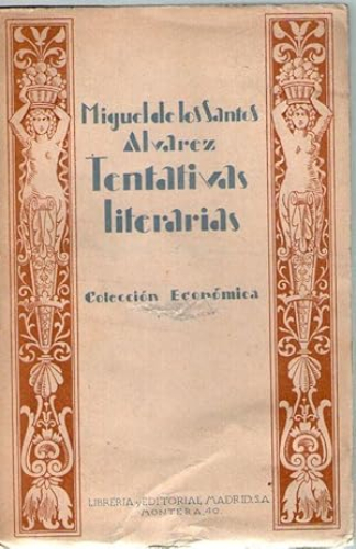 Portada del libro de TENTATIVAS LITERARIAS
