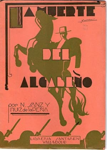 Portada del libro de ROMANCE DE LA MUERTE DE PEPE GARCIA, EL ALGABEÑO (1937)