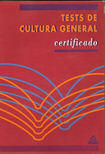 Portada del libro de TESTS DE CULTURA GENERAL - CERTIFICADO DE ESTUDIOS PRIMARIOS