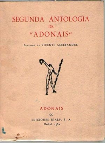 Portada del libro de SEGUNDA ANTOLOGIA DE 