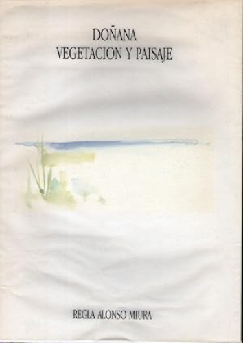 Portada del libro de DOÑANA VEGETACION Y PAISAJE