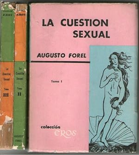 Portada del libro de CUESTION SEXUAL, LA - 3 TOMOS